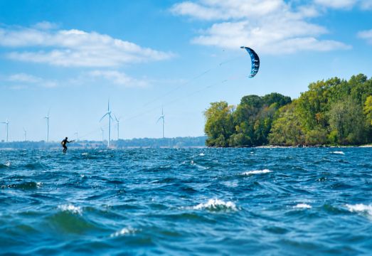 Watersports on Lake Ontario in Kingston photographed by Hulley Collective
