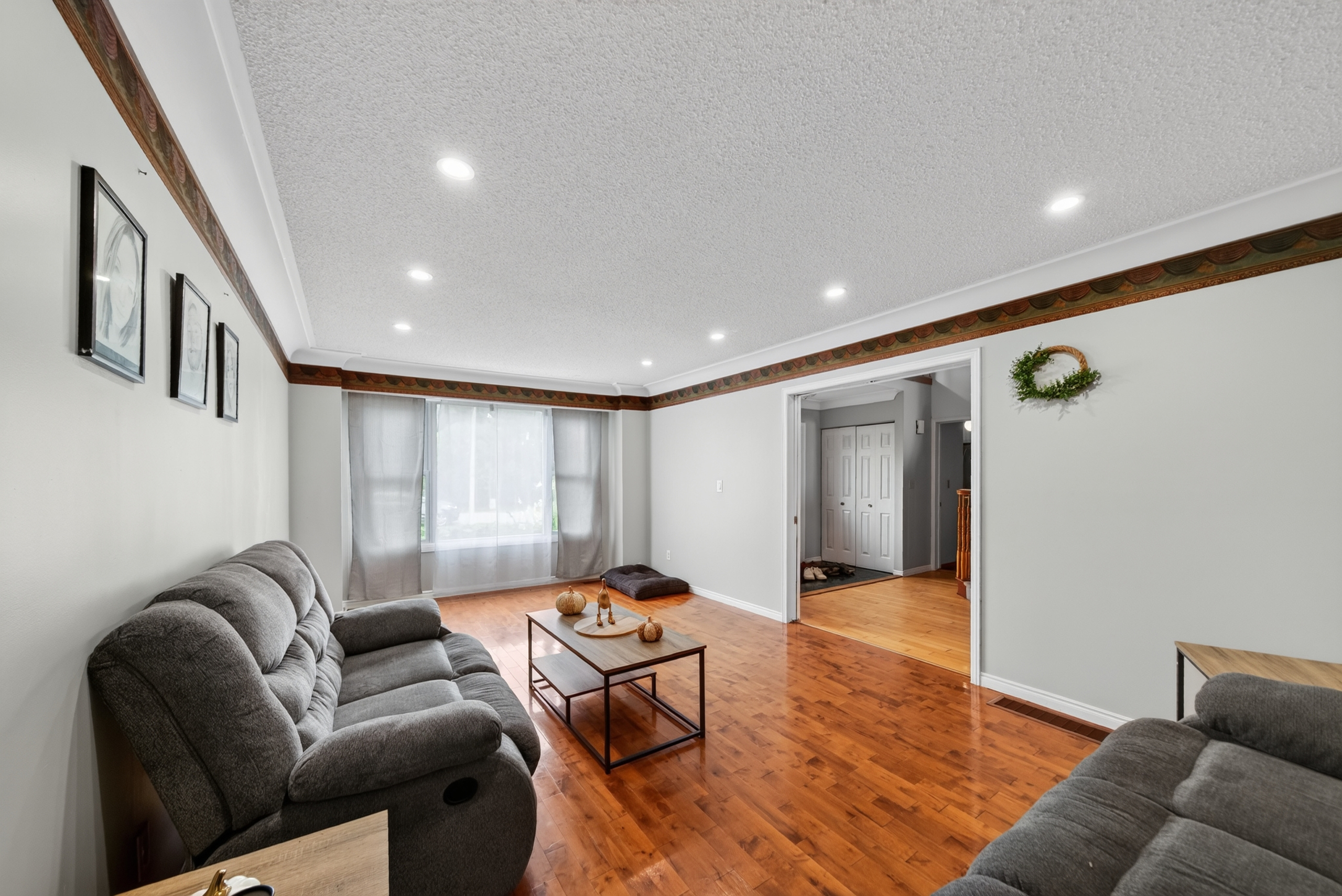 Family room at 601 Forest Hill Drive